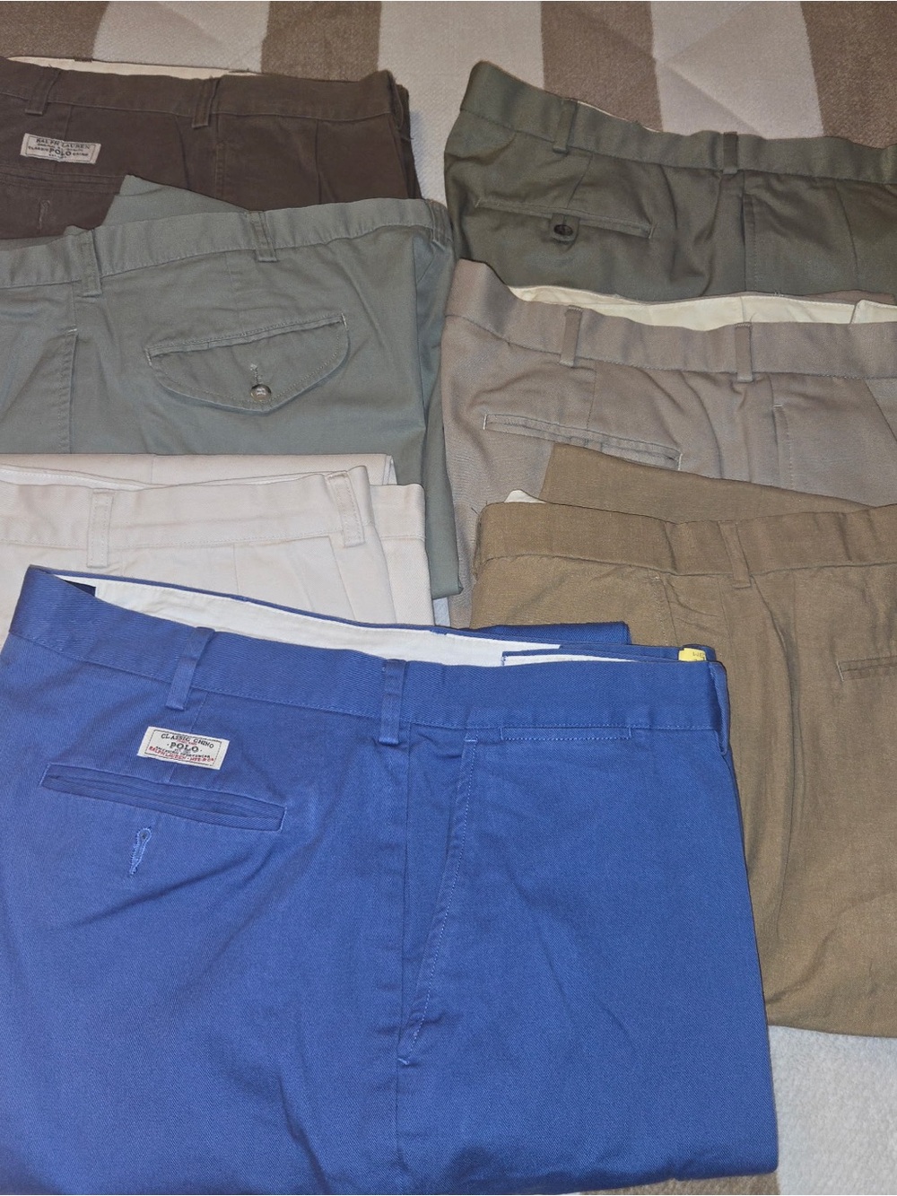 Polo by Ralph Lauren Men’s Bright Blue Chino Pants